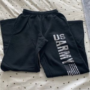 MENS: Black Army Sweatpants